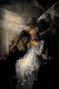 Francisco de goya y Lucientes Les Vieilles or Time and the Old Women china oil painting reproduction